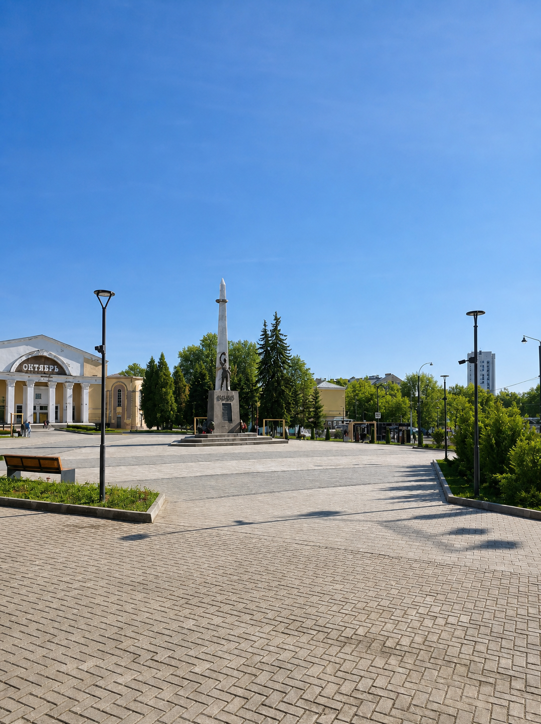 Освещение парковой зоны в г. Смоленске (ДК 