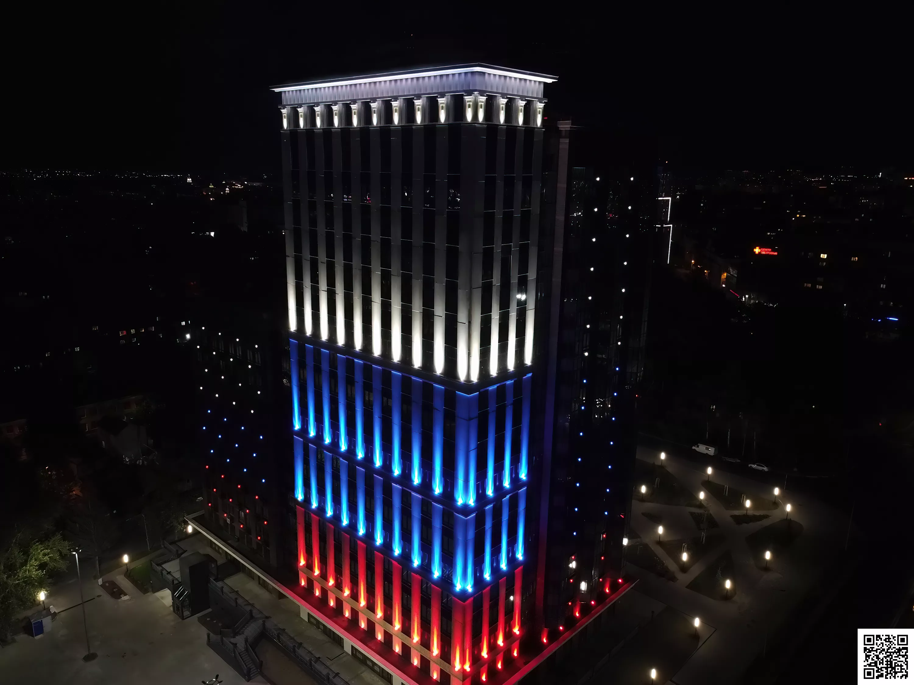  Освещение Апарт-комплекса KM Tower Plaza Ассоциация Энергосберегающих Компаний, Научно-производственное объединение, ООО(547)