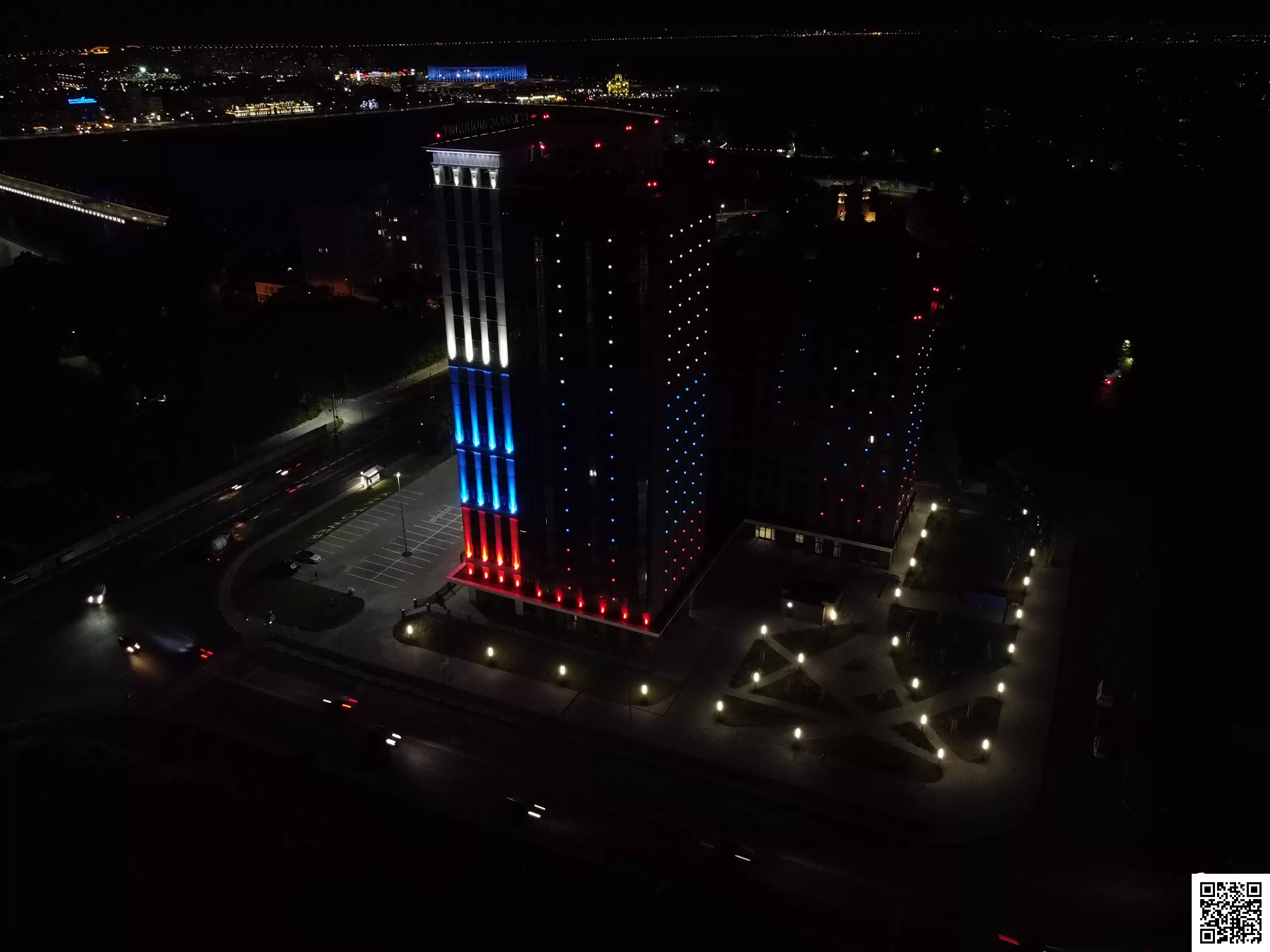  Освещение Апарт-комплекса KM Tower Plaza Ассоциация Энергосберегающих Компаний, Научно-производственное объединение, ООО(547)